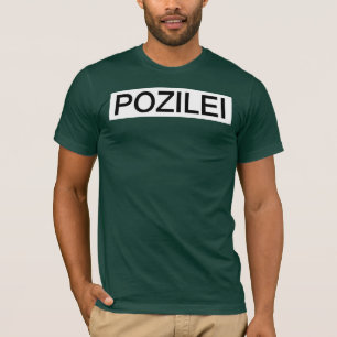 T-SHIRT POZILEI VERT