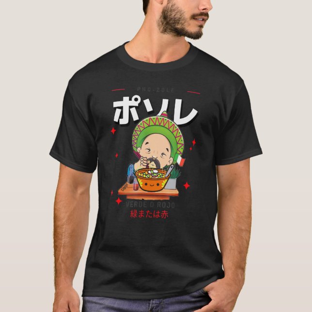 T-shirt Pozole mexicain Pho-Zole (Devant)