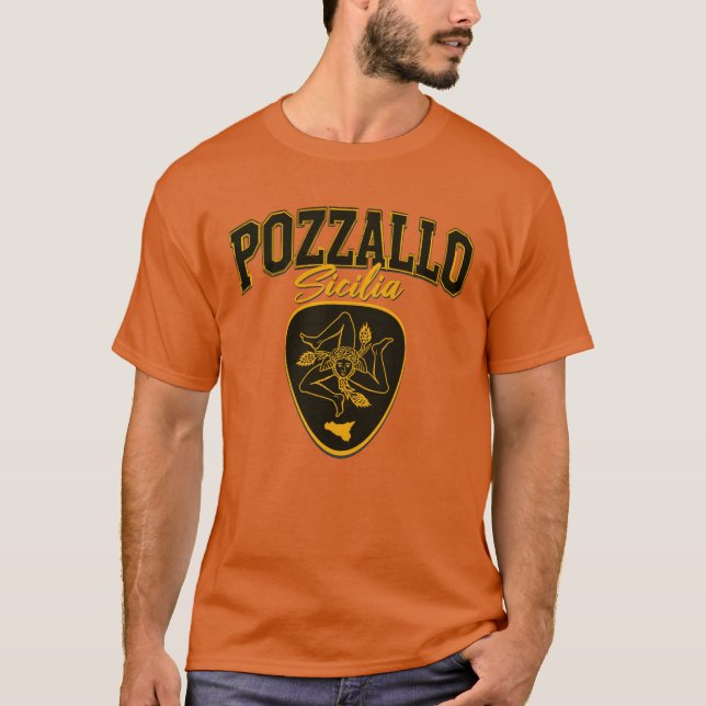 T-Shirt Pozzallo Sicile (Devant)