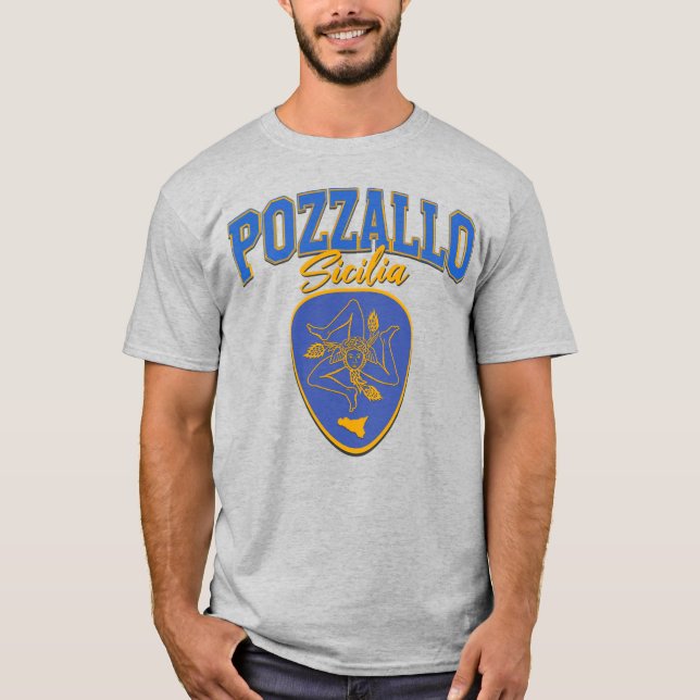 T-shirt Pozzallo Sicilia (Devant)