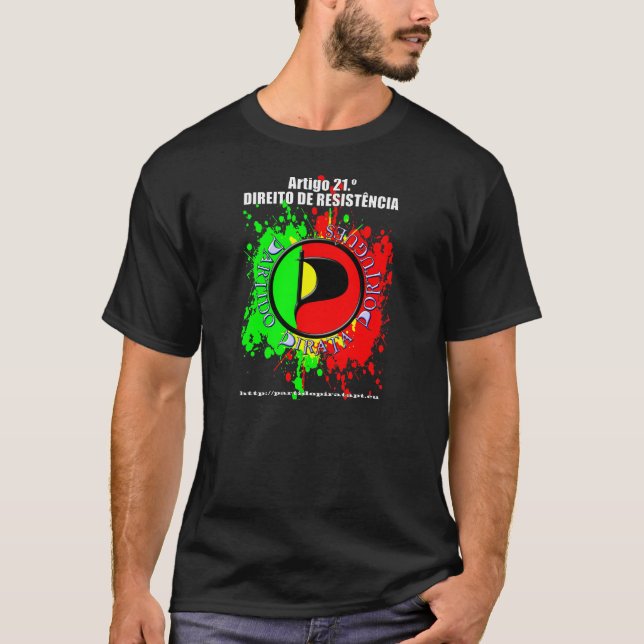 T-shirt PPP Splat - Résistance (Devant)