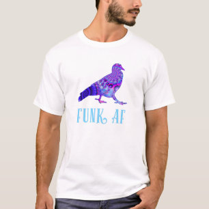 T-shirt PPPP : Les Chemises FUNK AF Pigeons Jouer À Ping