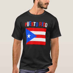 T-shirt PR Patrimoine Hispanique Porto Rico Souvenirs Puer