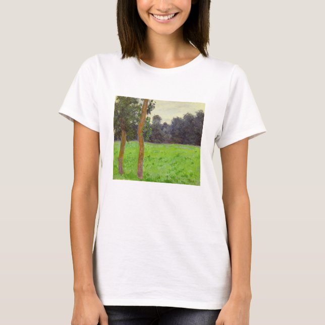T-shirt Prairie de La de dans de Claude Monet | Deux (Devant)