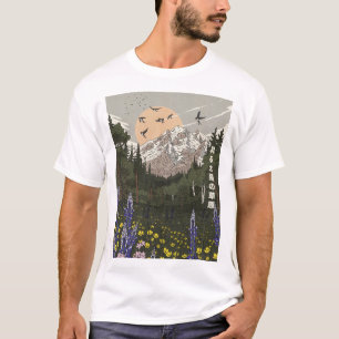T-shirt Prairie du Soleil Levant