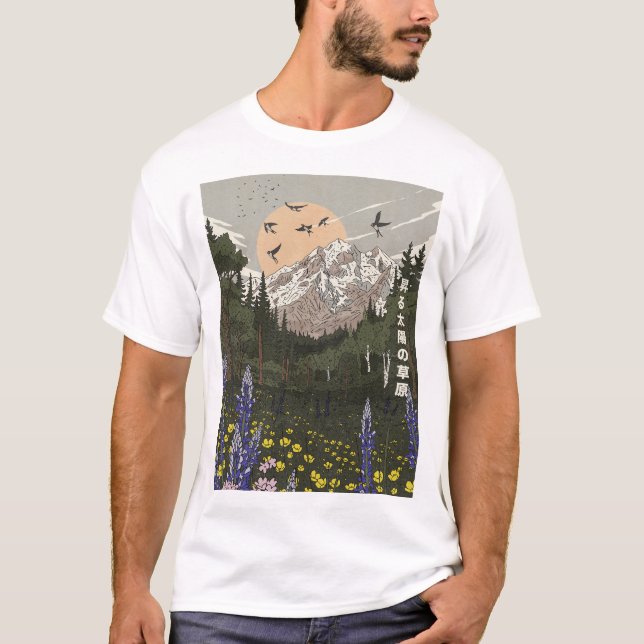 T-shirt Prairie du Soleil Levant (Devant)