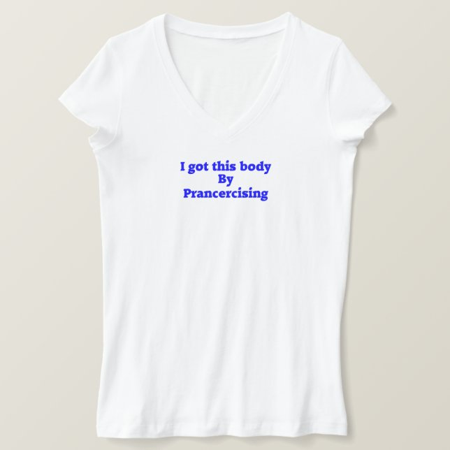 T-shirt Prancercise (Design devant)