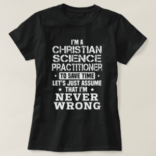 T-shirt Praticien en sciences chrétiennes