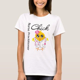 T-shirt Praticienne d'infirmière de poussin de carrière 