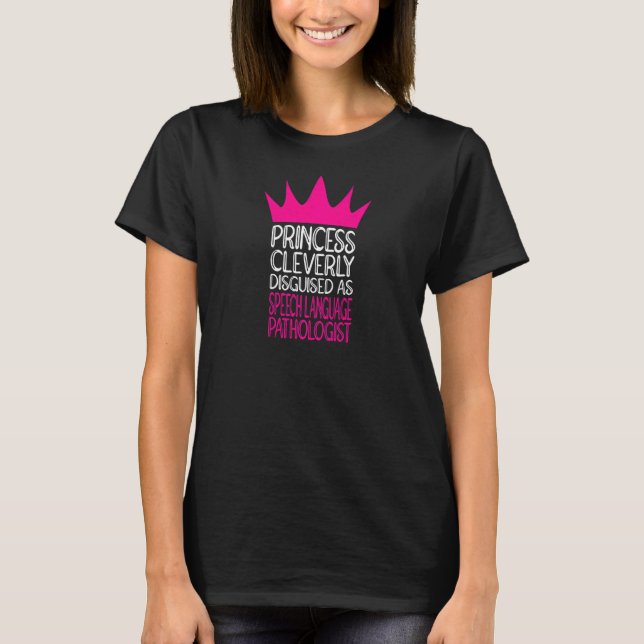 T-shirt Pratique de la parole des femmes Pathologiste Prin (Devant)