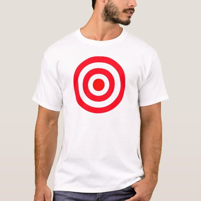 T-shirt Pratique en matière de cible (Devant)