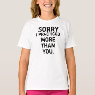 T-shirt Pratique en matière désolée d'I !