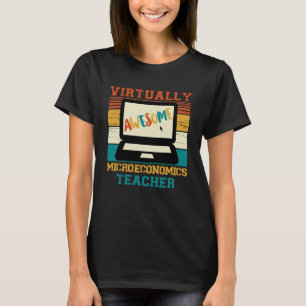 T-shirt Pratiquement génial Professeur de Microéconomie Re