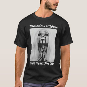 T-shirt PRAY Motionless okkey motionless en blanc Trendi