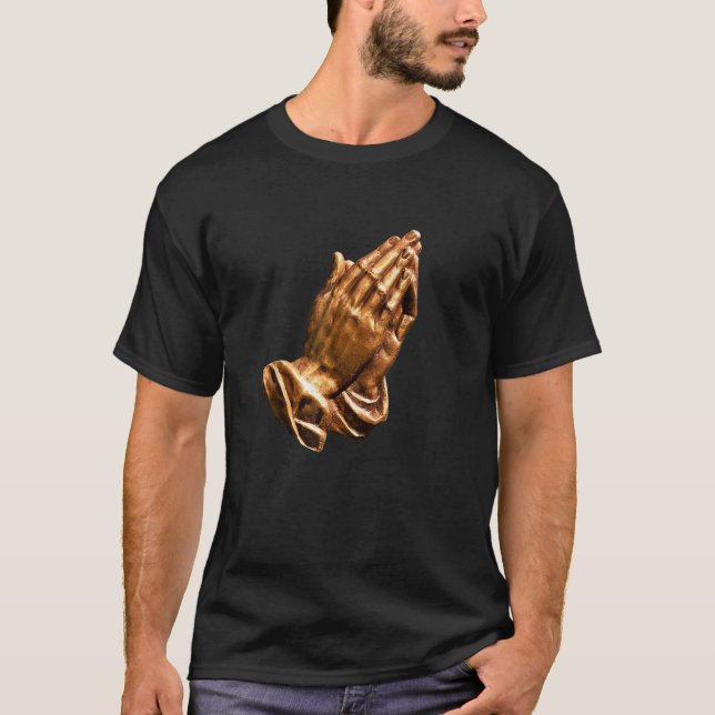 T-shirt Praying Hands Les Belles Spirituelles (Devant)