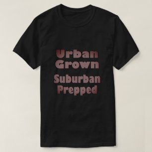 T-shirt pré-dressé de la banlieue urbaine
