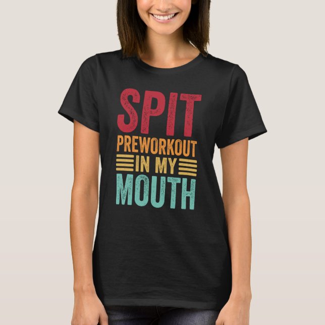 T-shirt Pré-Exercice De Spiritualité Dans Mon Exercice De  (Devant)