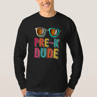T-shirt Pré K Dude Retour à l'école Premier jour de l'écol