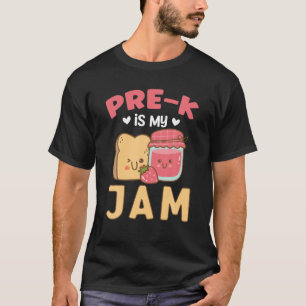 T-shirt Pré-K est ma confiture   Drôle Retour À L'École