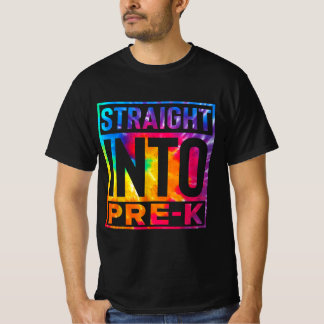 T-shirt Pré-K Premier Jour De L'École Retour Aux Garçons F