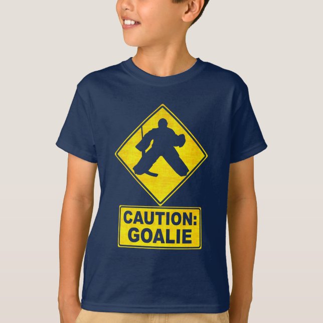 T-shirt Précaution : Le tee - shirt des enfants de gardien (Devant)