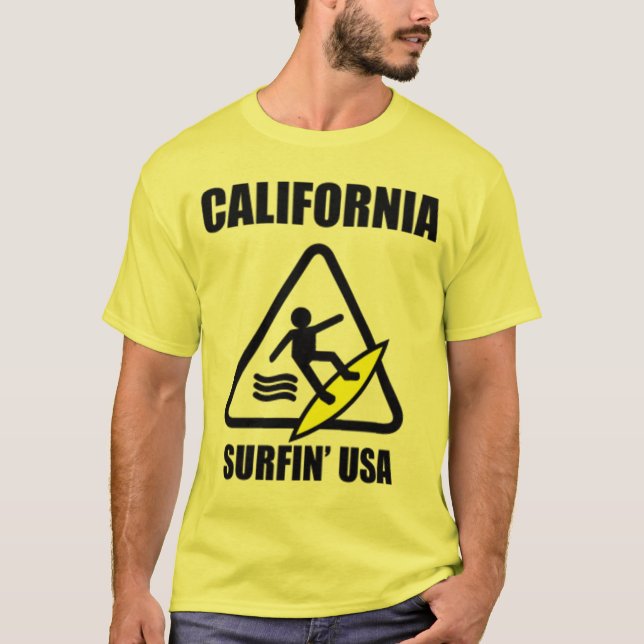 T-shirt précaution : plancher humide (Devant)
