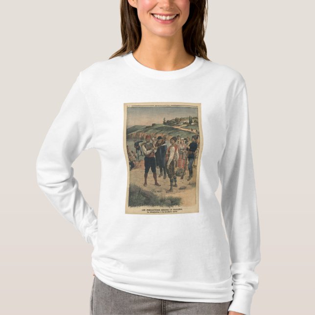 T-shirt Précautions prises pour empêcher le choléra (Devant)
