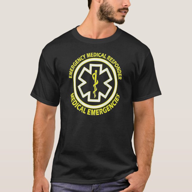 T-shirt Précédent Imprimer Interrupteur Médicale d'urgence (Devant)