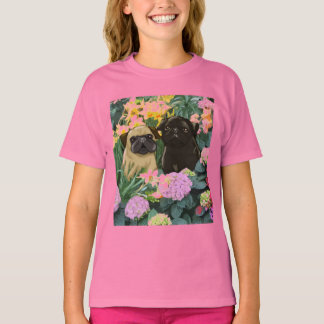 T-shirt Précieux Carlin de printemps Tee - shirts de l'enf