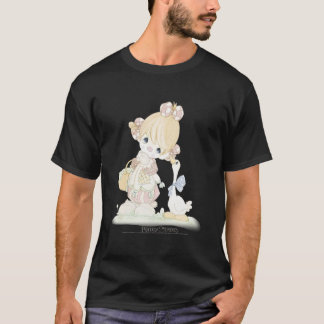 T-shirt Précieux Patches Mots Et Caneton Aquarelle