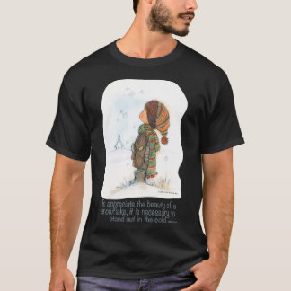T-shirt Precious Moments The Beauty Of A Snowflake