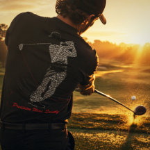 Precision Wins Quietly Golf Art dactylographié