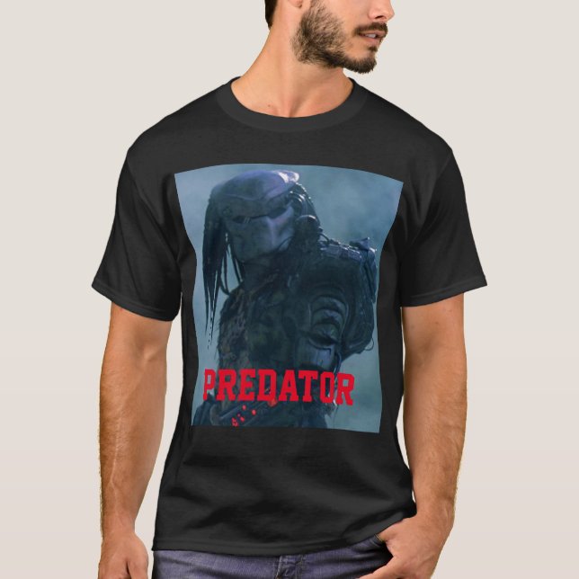 T-shirt Predator 1987 Yautja noir (Devant)