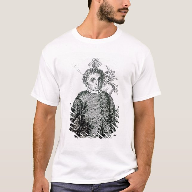 T-shirt Prédicateur ardent d'armée de Hugh Peter (Devant)