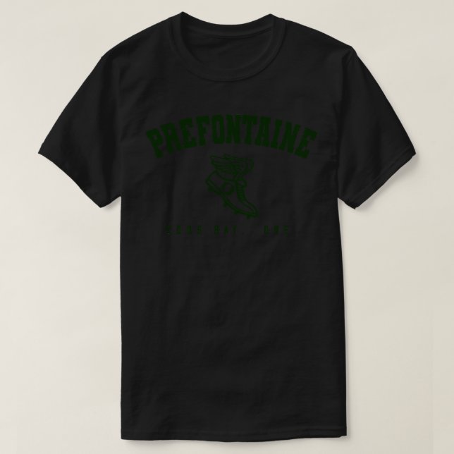 T-shirt PREFONTAINE Coos Bay ORE (Design devant)