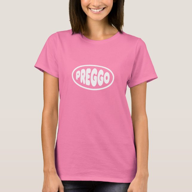 T-shirt Preggo (Devant)