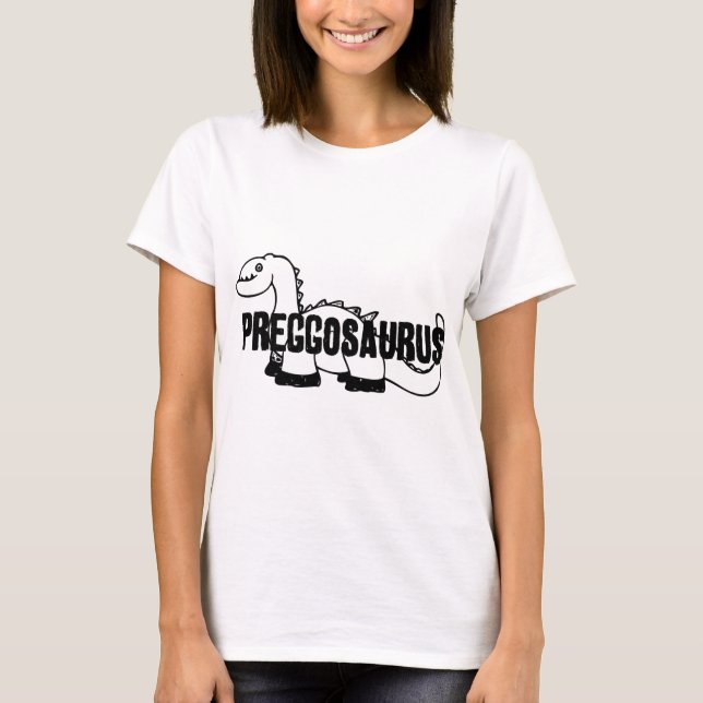 T-shirt Preggosaurus (Devant)
