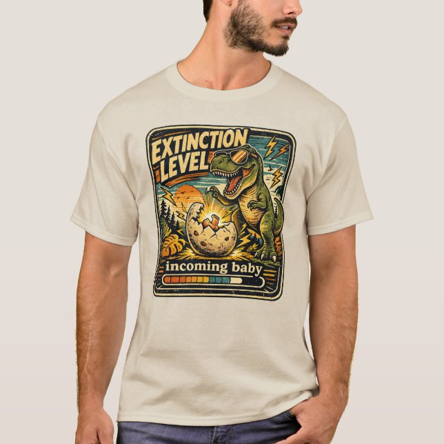 T-shirt Pregnancy Announcement Funny Dad Baby Reveal (Devant)