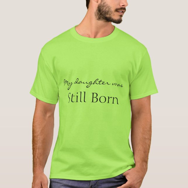 T-shirt Pregnany et perte infantile, conscience de (Devant)