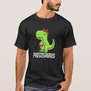 T-shirt Pregosaurus Dinosaur Stegosaurus Grossesse Announc