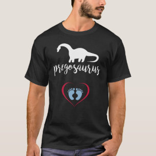 T-shirt Pregosaurus Grossesse Faire-part C'est un garçon P