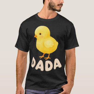 T-shirt Premier Anniversaire de Papa Poulet Poulet Dada