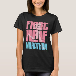 T-shirt Premier demi-marathon 13.1 Course des coureurs
