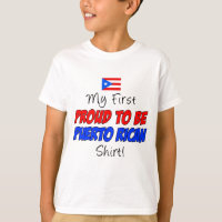 Premier fier d'être chemise portoricaine