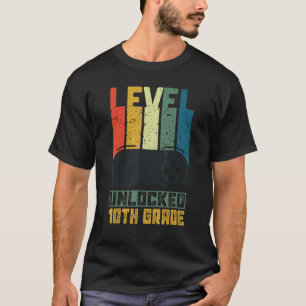 T-shirt Premier Jour De 10E Niveau Déverrouillé Vers S