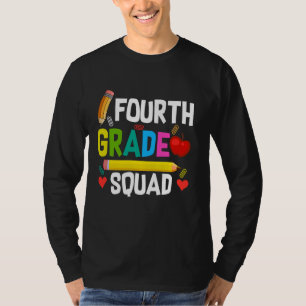 T-shirt Premier jour de 4e année Étudiant enseignant de l'