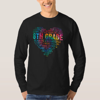 T-shirt Premier Jour De L'École 8E Année Enseignants Étudi