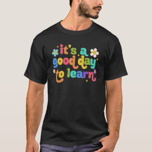 T-shirt Premier jour de l'école C'est un bon jour pour app