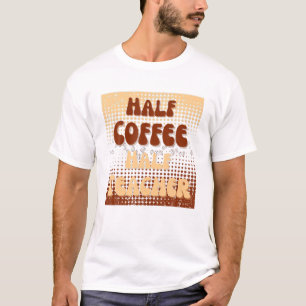 T-shirt Premier Jour De L'École Demi Café Demi-Vie Enseign