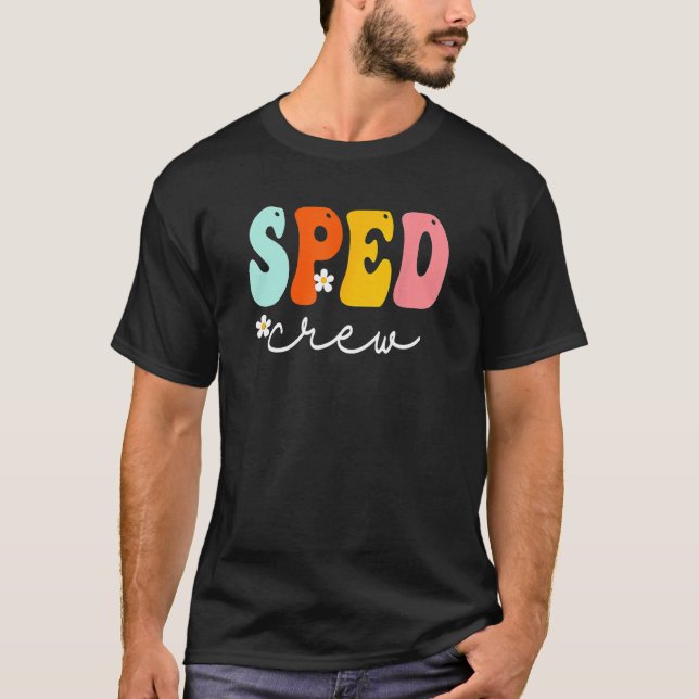 T-shirt Premier Jour De L'École Écran De Débit Rétro Super (Devant)